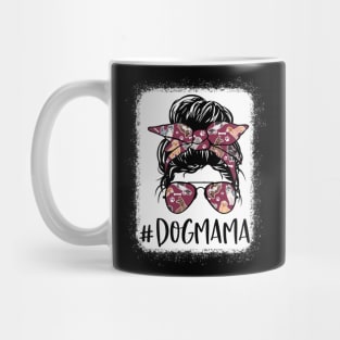 Messy Bun Dog Mom Dog Lover Mug